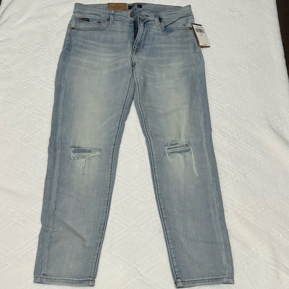 Polo Ralph Lauren The Tompkins Skinny Crop Size 28 - Picture 3 of 16